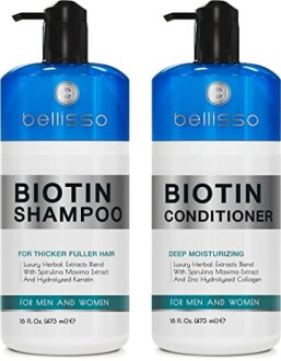 Bellisso Biotin Shampoo and Conditioner Set Review - Best Hair Thickening Products